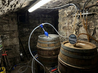 Flexible Ale Extractor Float in use