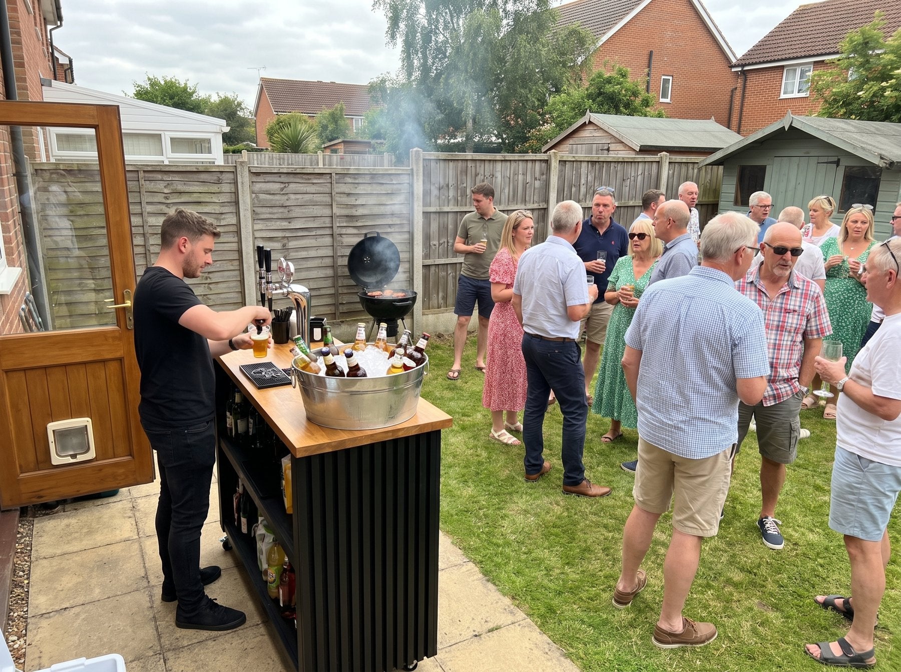 Garden party with VIVA bar