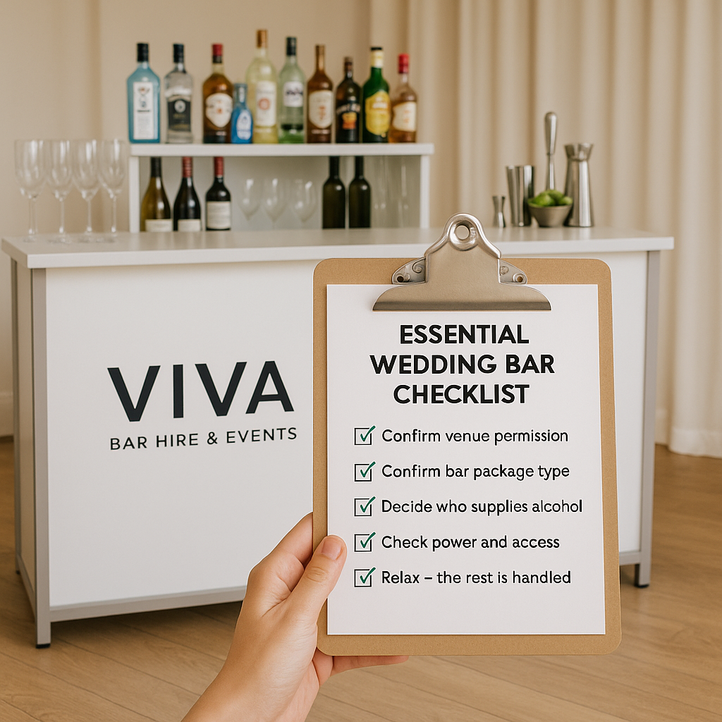 What Do We Need to Provide for the Bar? Essential Wedding Bar Checklist