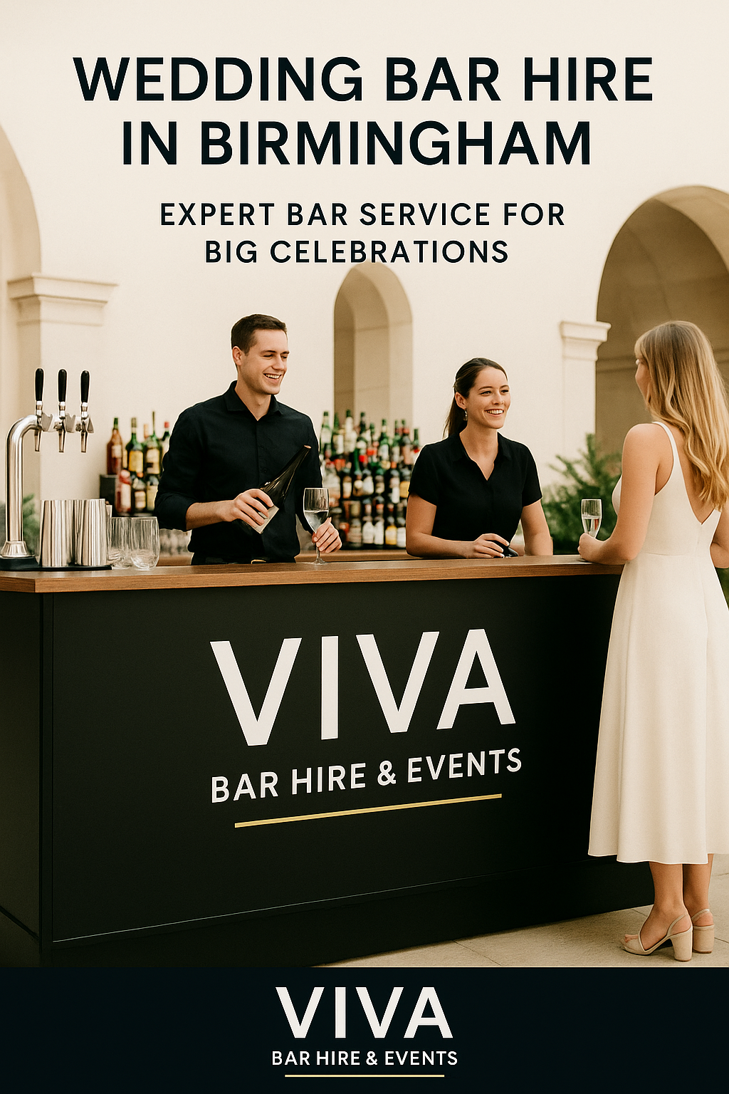 Wedding Bar Hire in Birmingham – Expert Bar Service for Big Celebrations