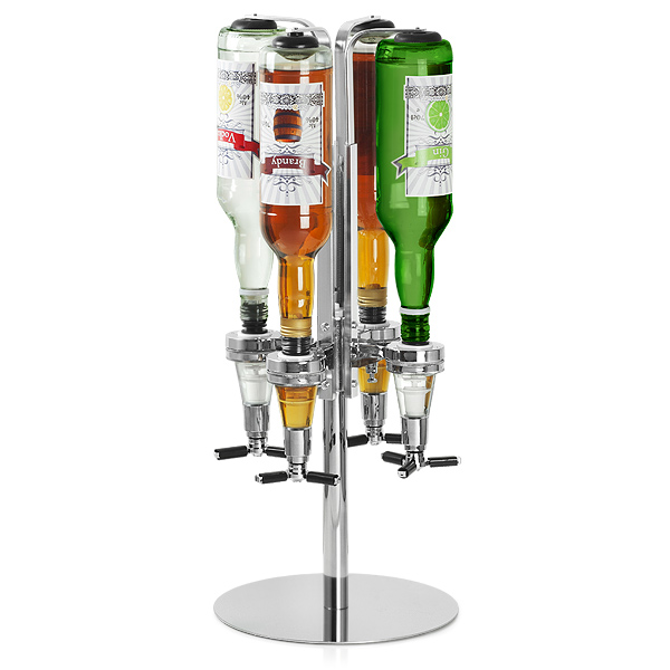 Rotary 4 Bottle Stand (HIRE)