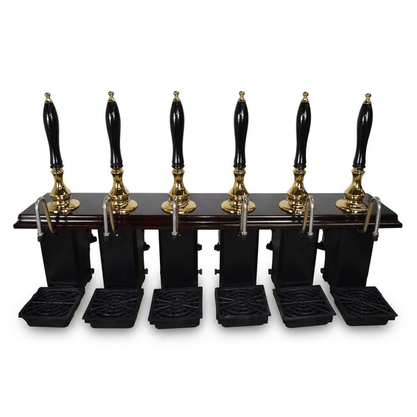 Aston 6-Pull Clamp-On Beer Engine – Six Cask Ale Handpulls