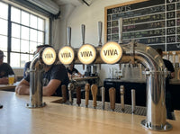 Brewhouse Bridge Illuminated Beer Tower in use