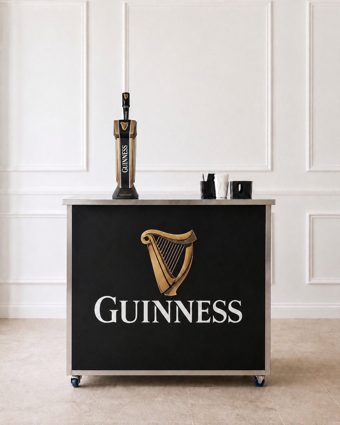 The Guinness branded mobile bar from VIVA Bar Hire & Events