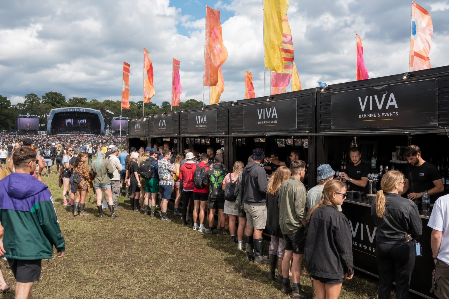 VIVA bars at Latitude Festival