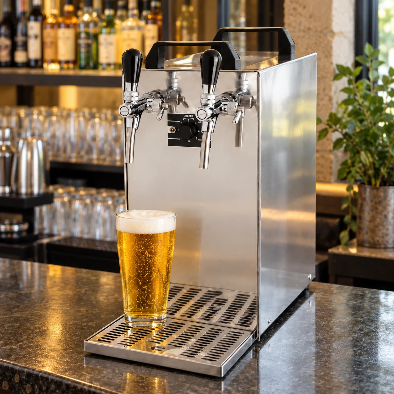 Lindr Kontakt 40/K single tap beer dispenser